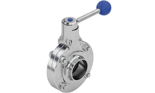 Клапан дисковий S-S DN 50 AISI 304/304L, AWH, 3002 0801 1, VMQ (Silicone)