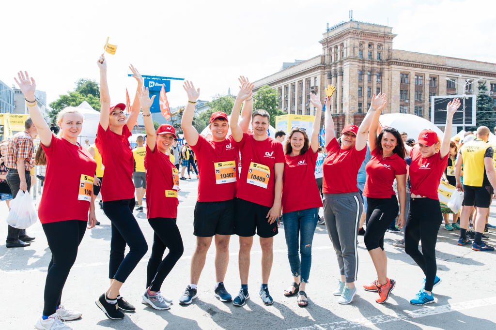 АВ металл групп на INTERPIPE Dnipro Half Marathon