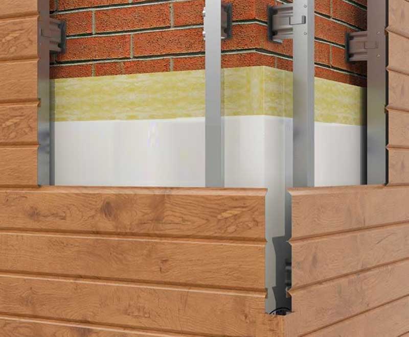 легкий монтаж металосайдингу